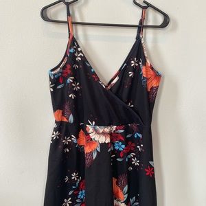Flowered Swing Dress